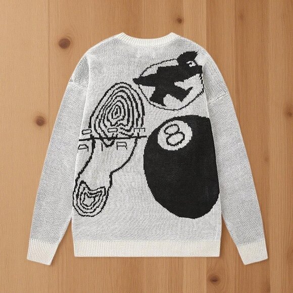 Nike X Stussy Knit Sweater Natural - Picture 8 of 9